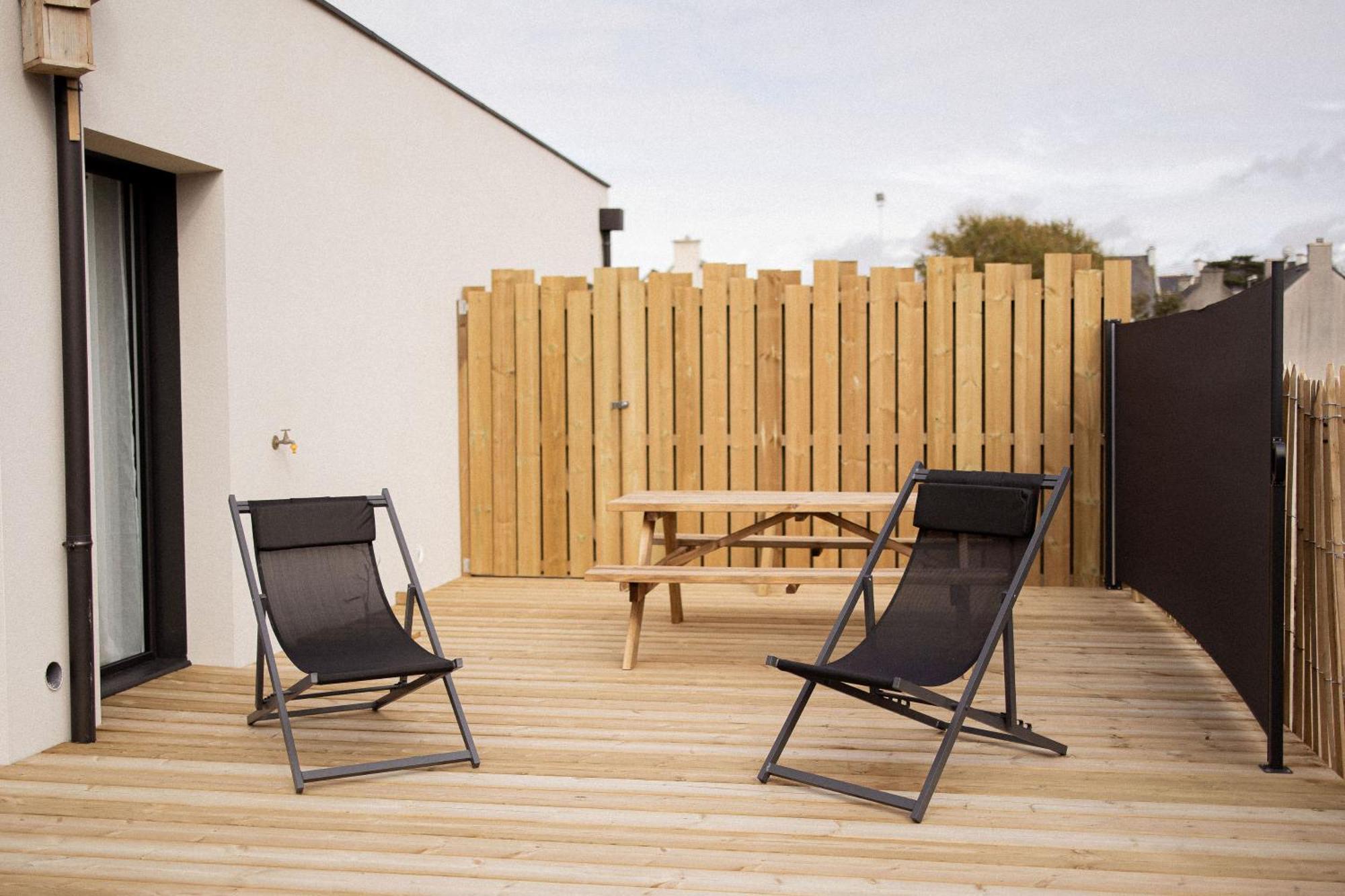 Men Louet O - Gite De Bord De Mer Ploudalmézeau Extérieur photo